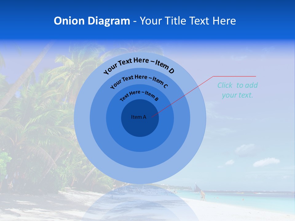 Philippines Sea Summertime PowerPoint Template