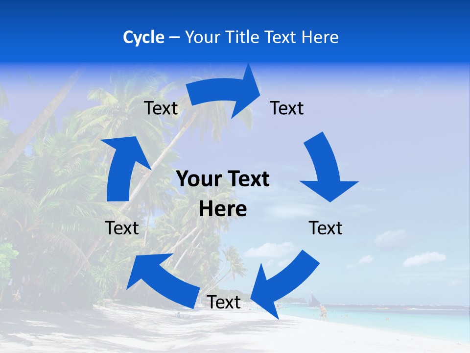 Philippines Sea Summertime PowerPoint Template
