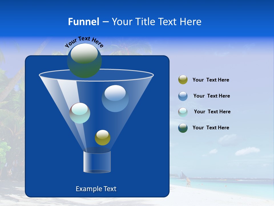 Philippines Sea Summertime PowerPoint Template