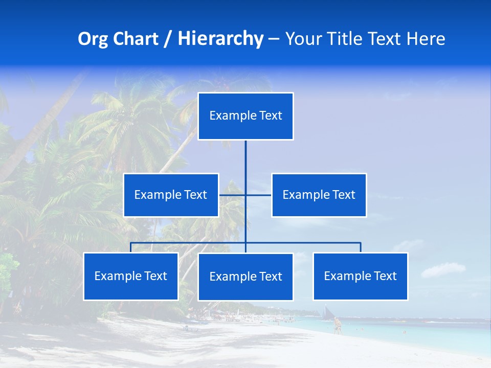 Philippines Sea Summertime PowerPoint Template