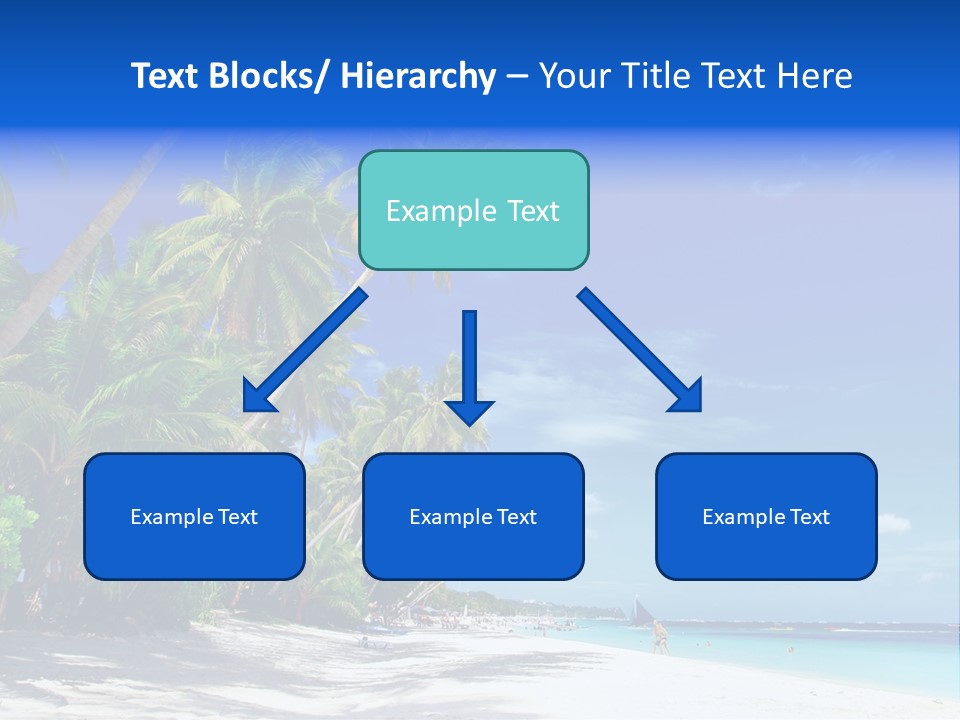 Philippines Sea Summertime PowerPoint Template