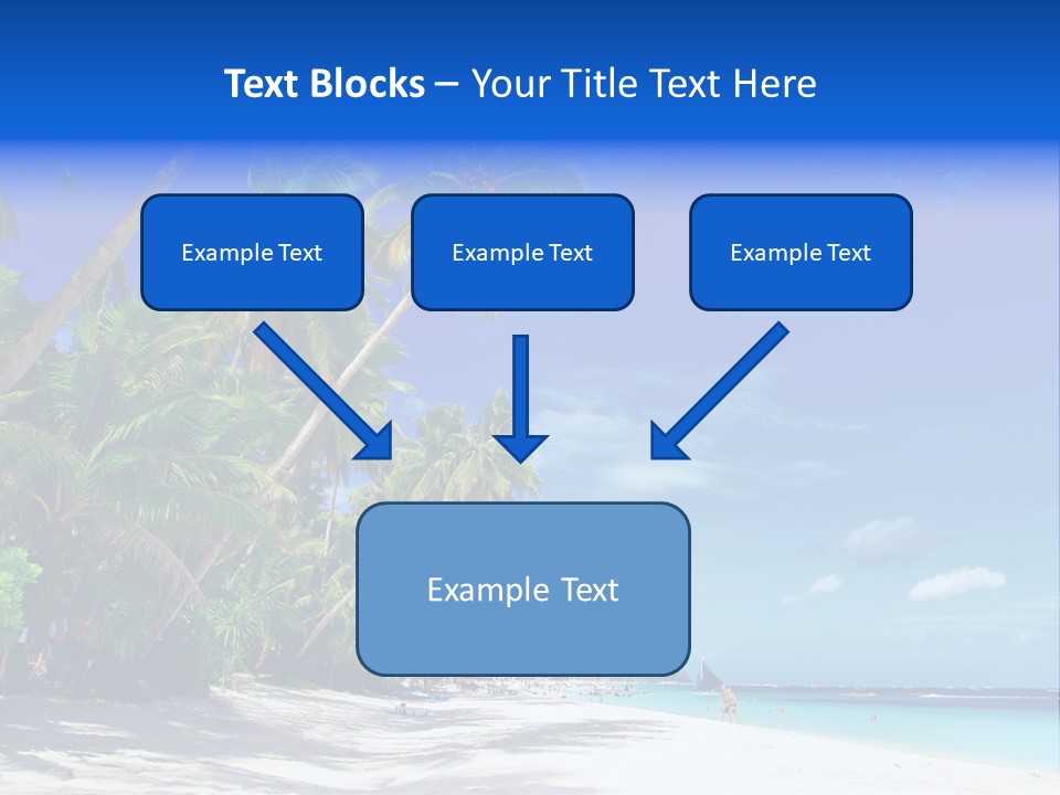 Philippines Sea Summertime PowerPoint Template
