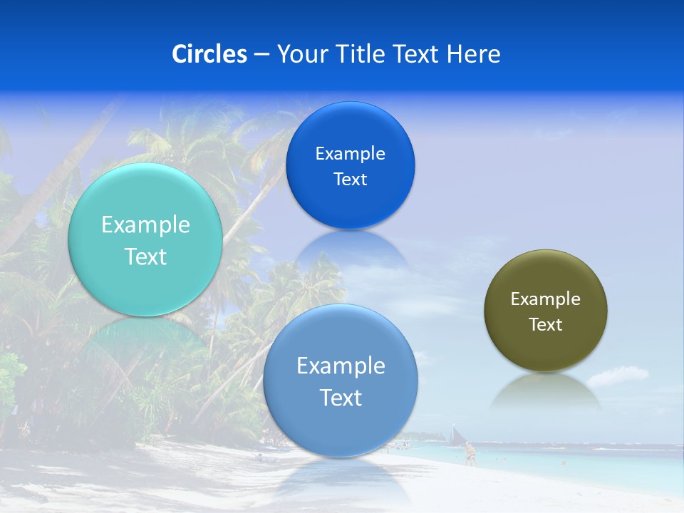 Philippines Sea Summertime PowerPoint Template