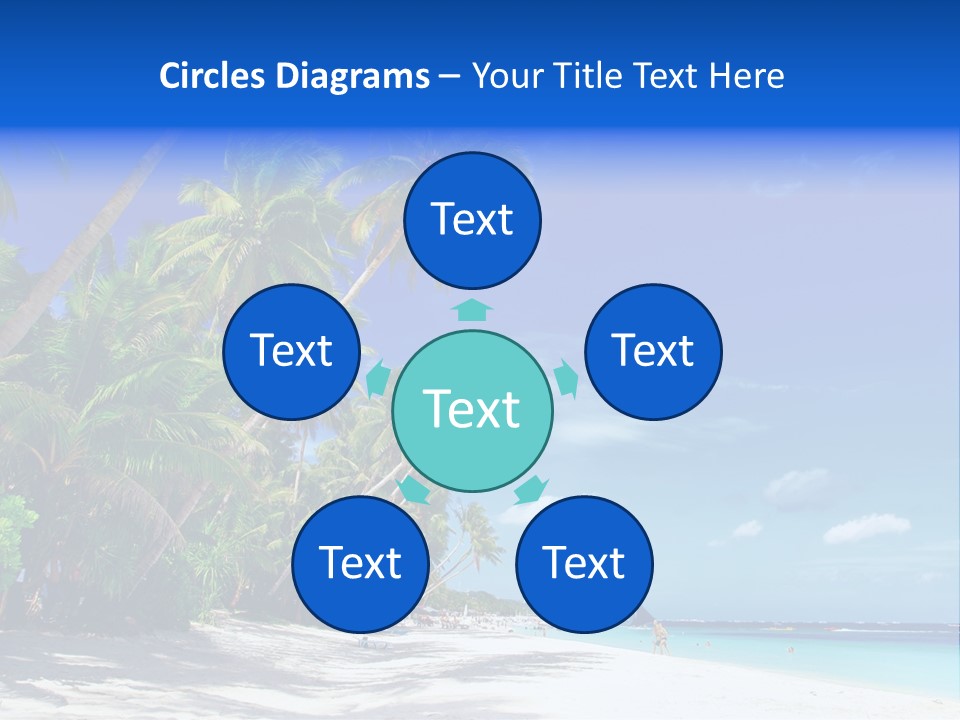 Philippines Sea Summertime PowerPoint Template