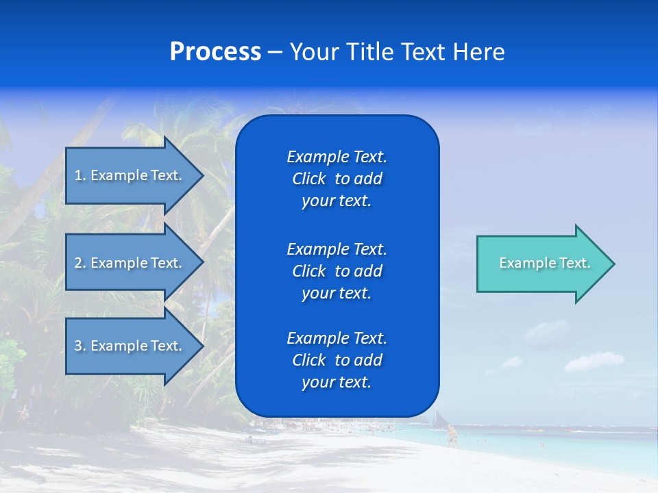 Philippines Sea Summertime PowerPoint Template