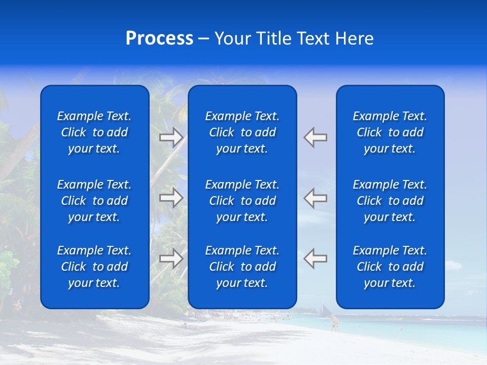 Philippines Sea Summertime PowerPoint Template