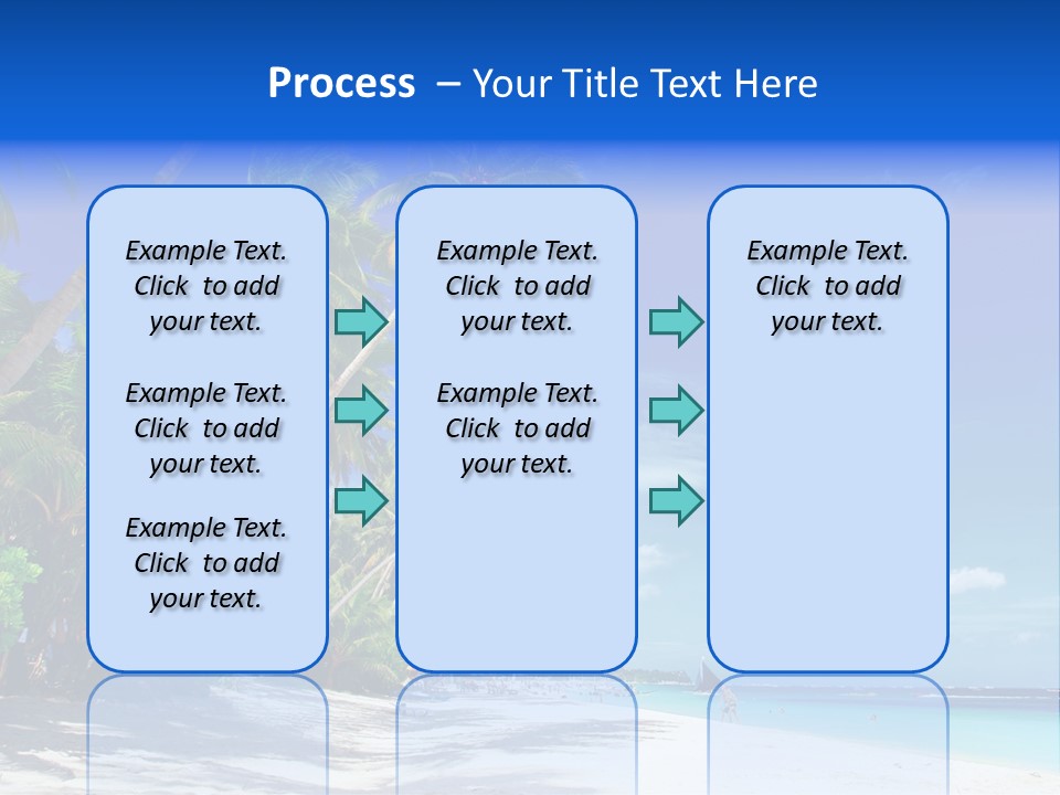 Philippines Sea Summertime PowerPoint Template