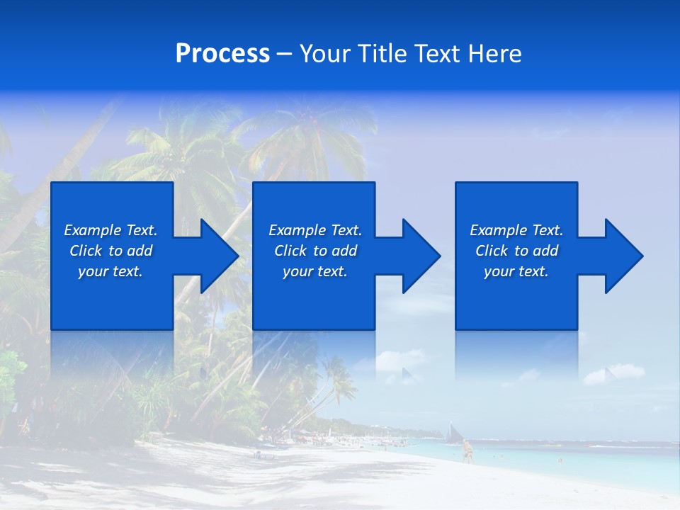 Philippines Sea Summertime PowerPoint Template