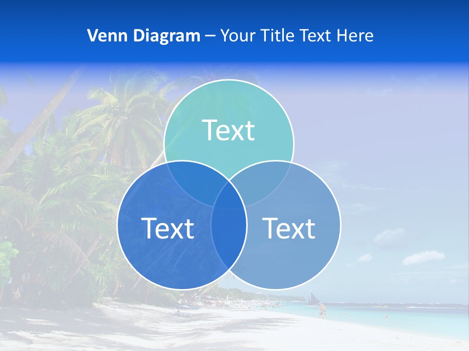 Philippines Sea Summertime PowerPoint Template