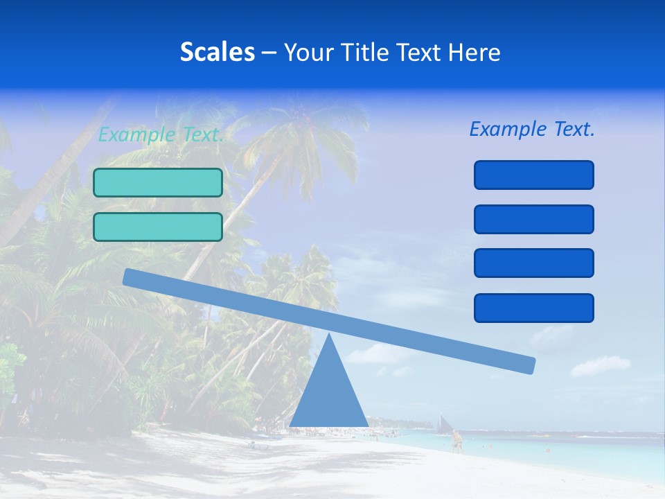 Philippines Sea Summertime PowerPoint Template