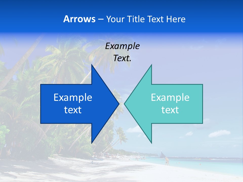 Philippines Sea Summertime PowerPoint Template