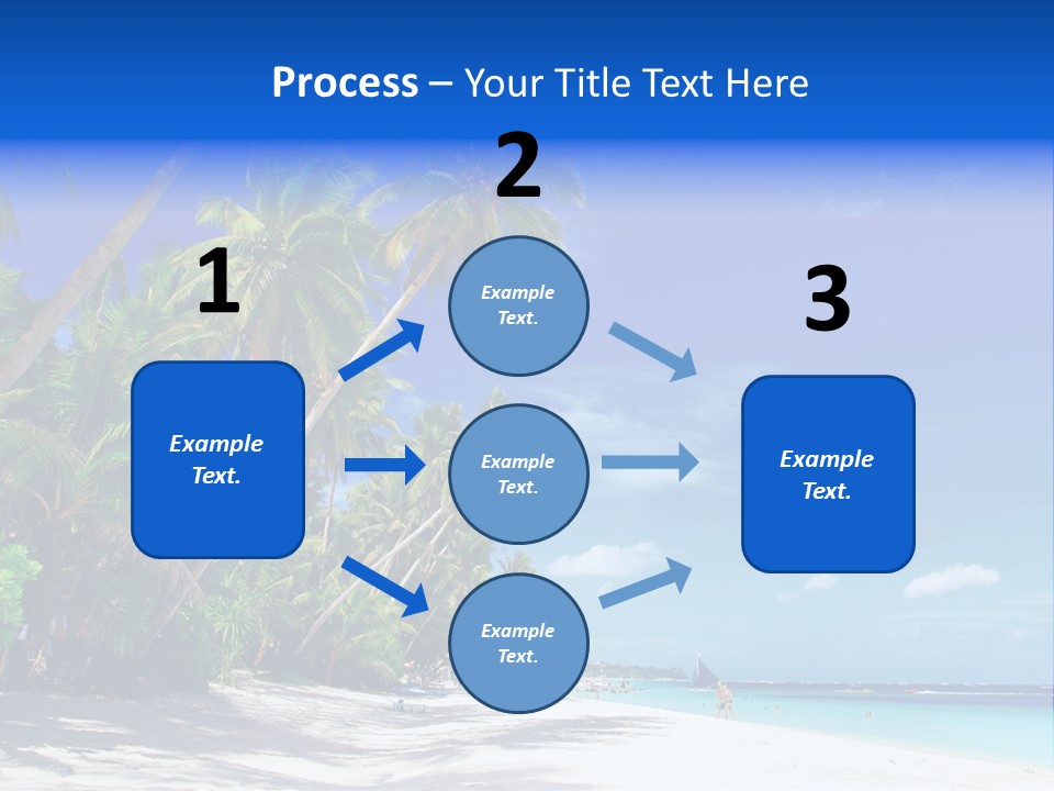 Philippines Sea Summertime PowerPoint Template