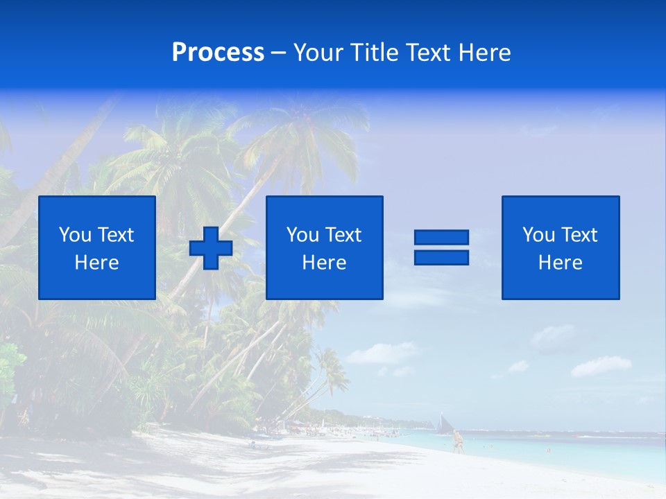 Philippines Sea Summertime PowerPoint Template