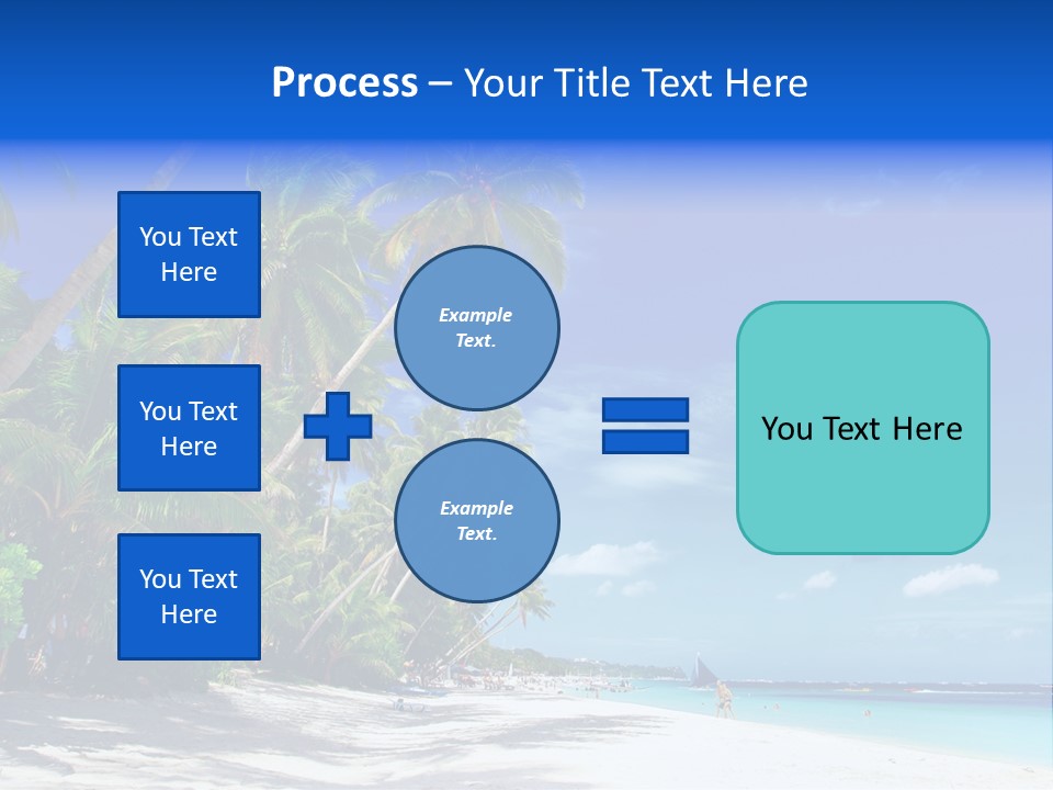 Philippines Sea Summertime PowerPoint Template