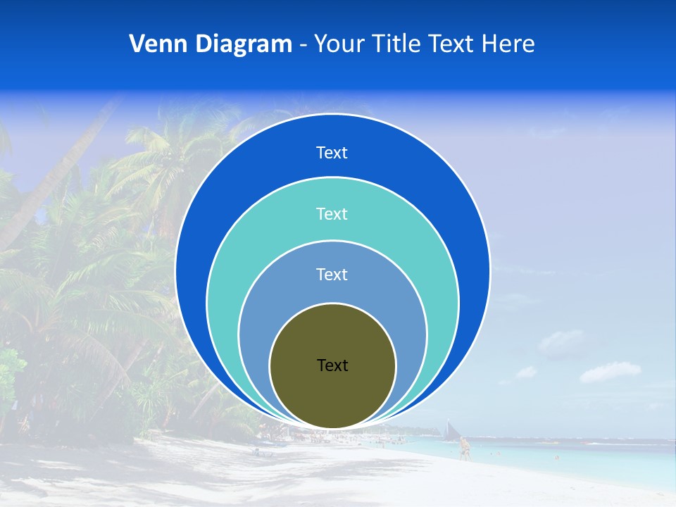Philippines Sea Summertime PowerPoint Template