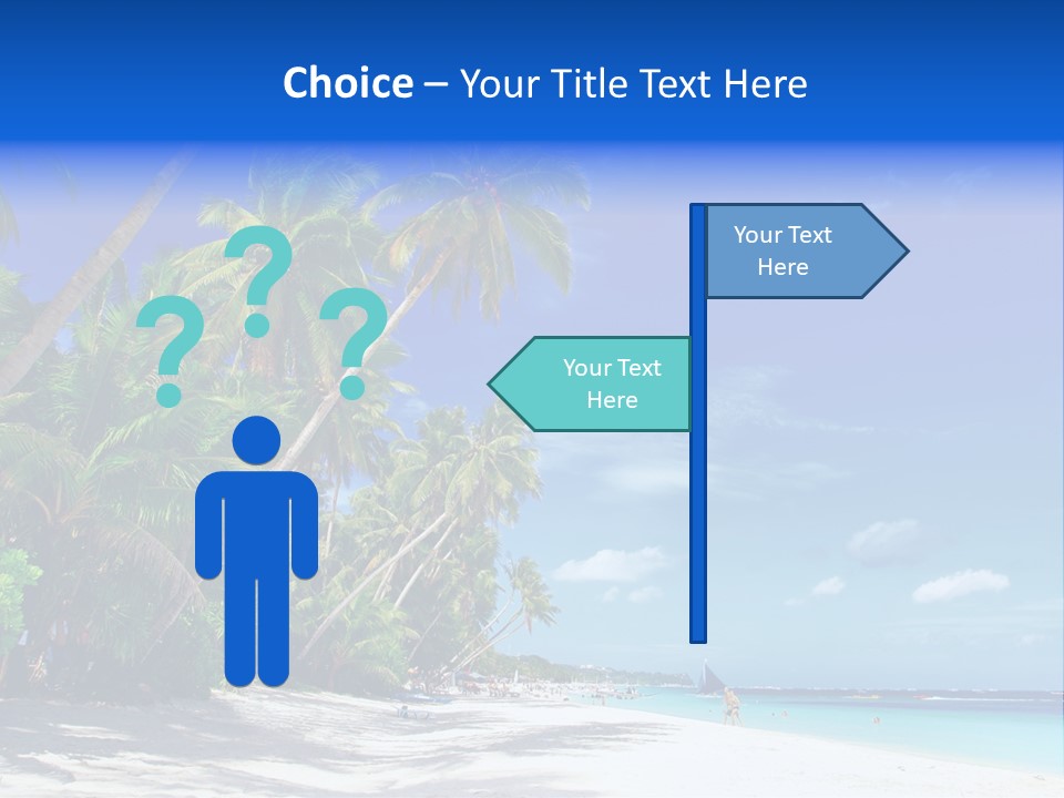 Philippines Sea Summertime PowerPoint Template