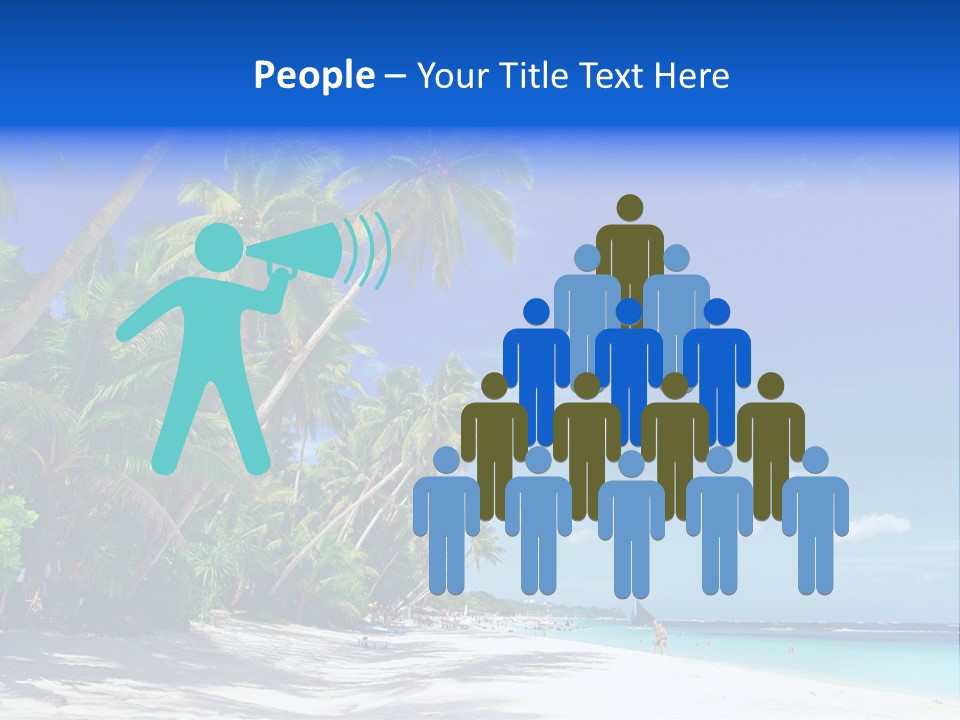 Philippines Sea Summertime PowerPoint Template