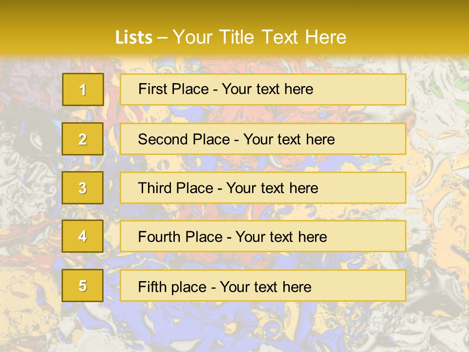 Beauty Texture Nature PowerPoint Template