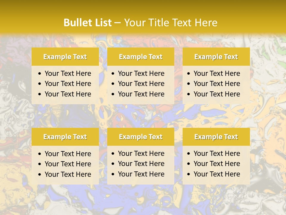 Beauty Texture Nature PowerPoint Template