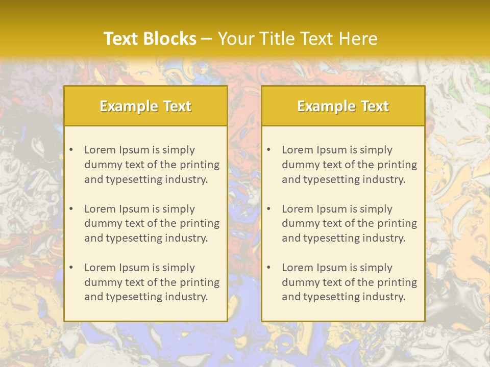 Beauty Texture Nature PowerPoint Template