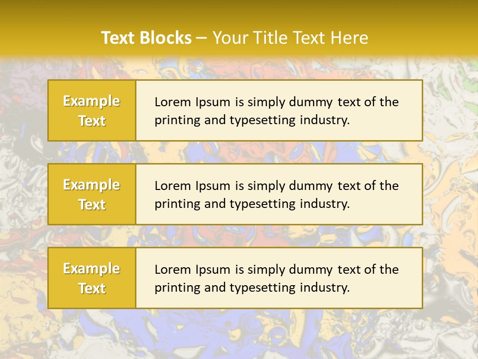 Beauty Texture Nature PowerPoint Template