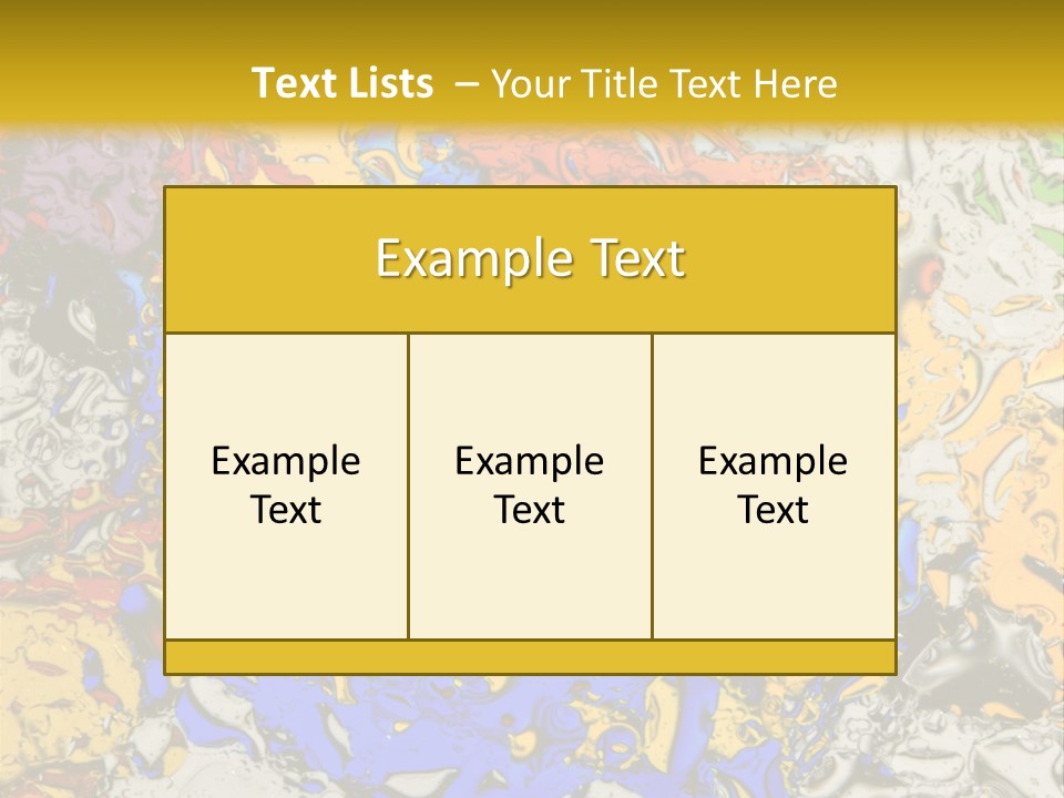 Beauty Texture Nature PowerPoint Template