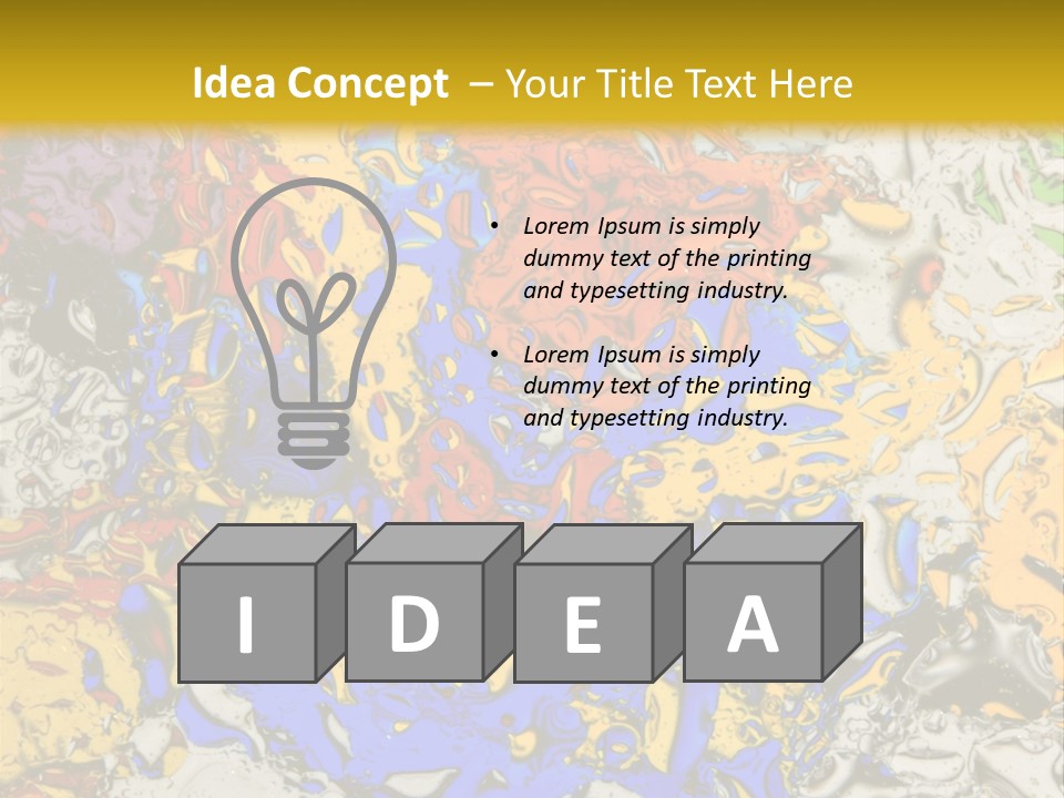 Beauty Texture Nature PowerPoint Template