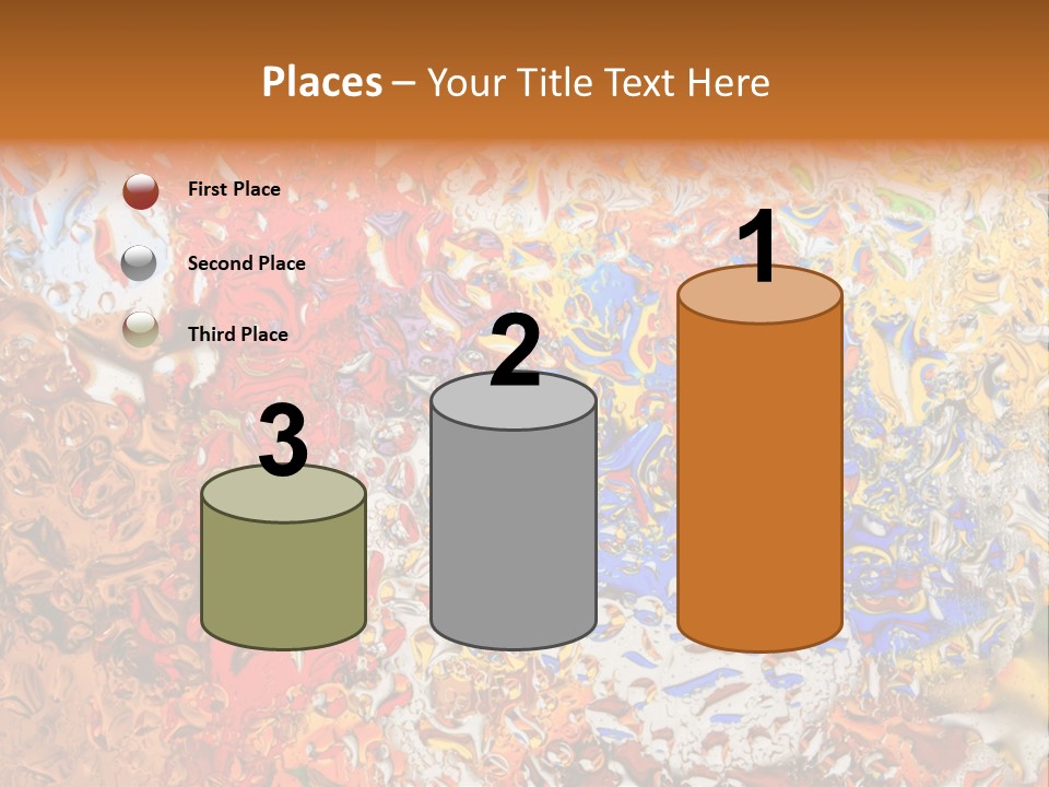 Beauty Transparent Liquid PowerPoint Template