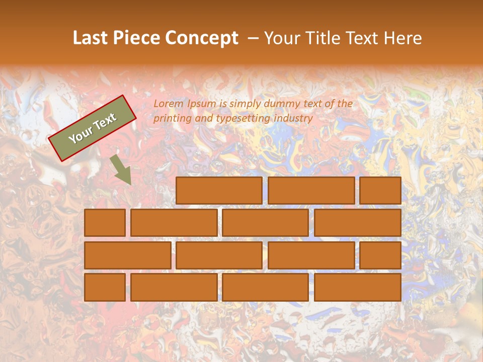 Beauty Transparent Liquid PowerPoint Template