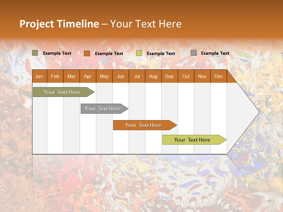 Beauty Transparent Liquid PowerPoint Template