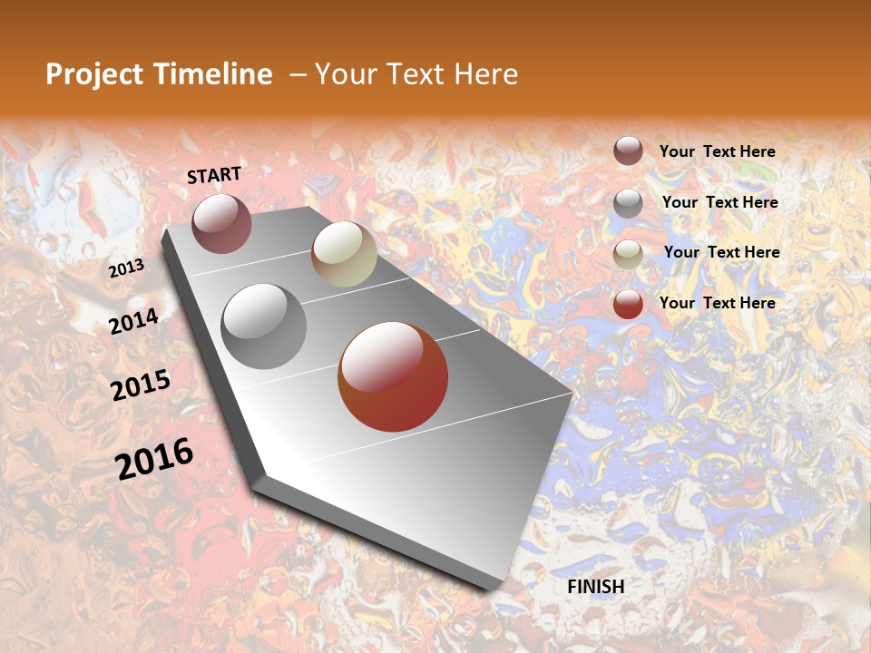 Beauty Transparent Liquid PowerPoint Template