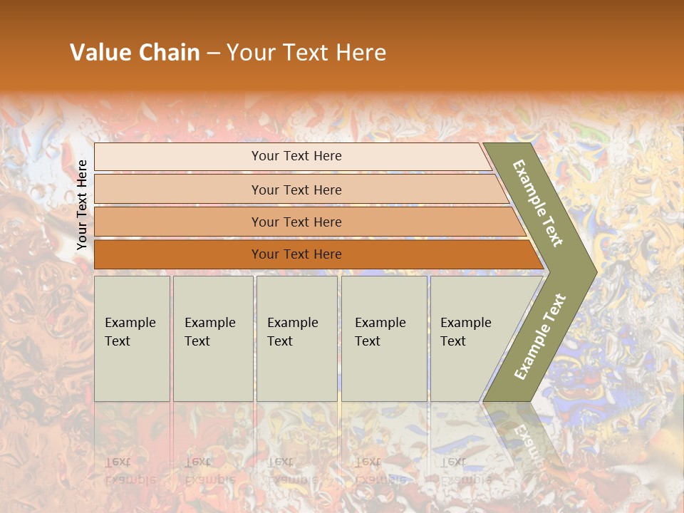 Beauty Transparent Liquid PowerPoint Template