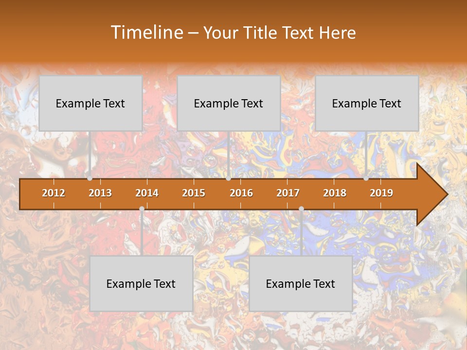 Beauty Transparent Liquid PowerPoint Template