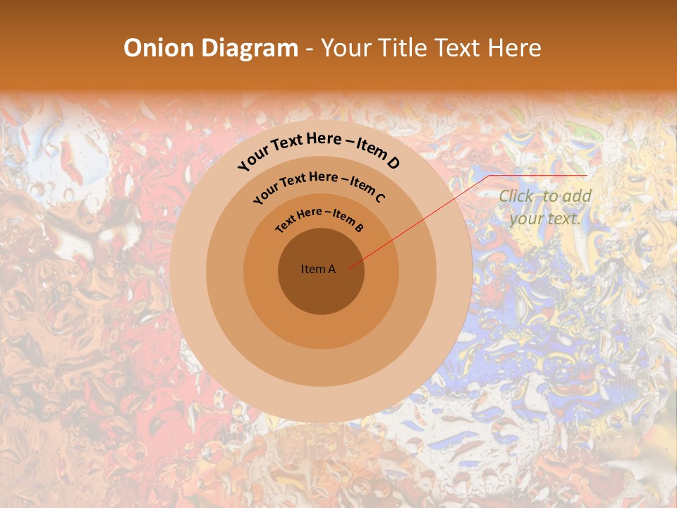 Beauty Transparent Liquid PowerPoint Template