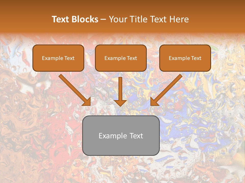 Beauty Transparent Liquid PowerPoint Template