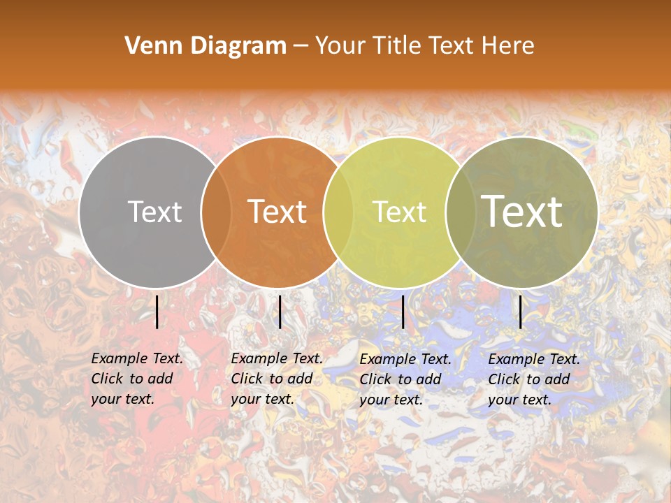 Beauty Transparent Liquid PowerPoint Template