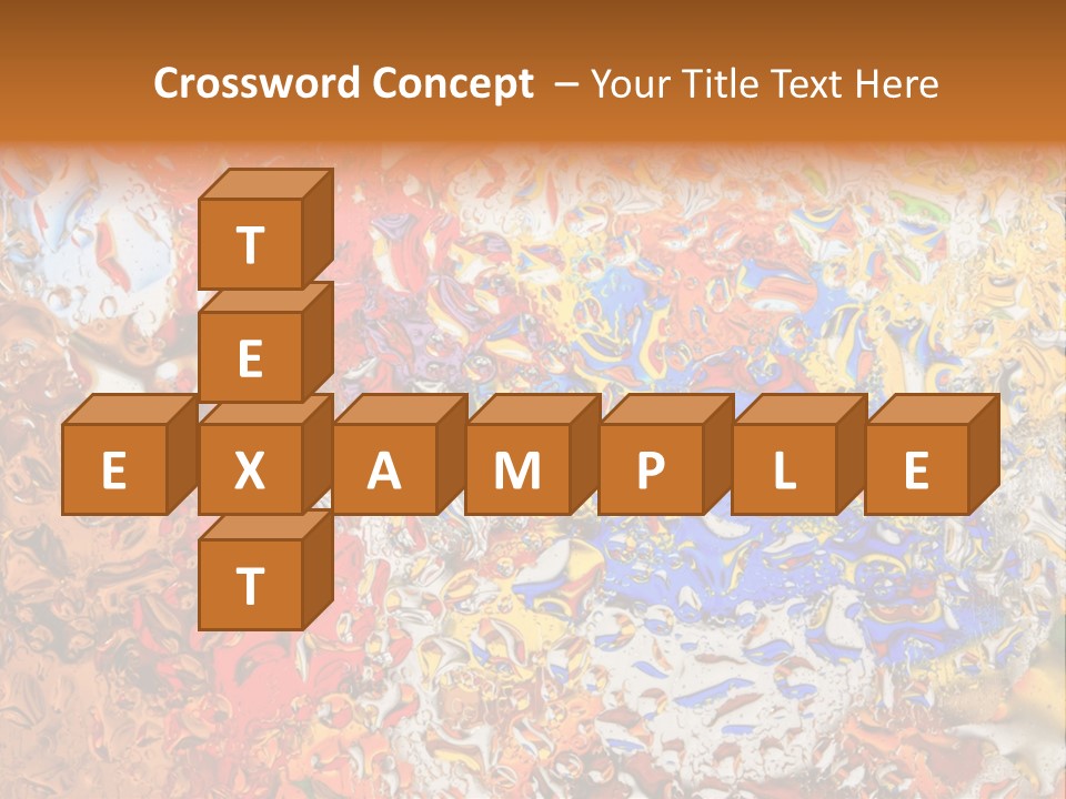 Beauty Transparent Liquid PowerPoint Template