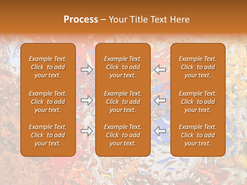 Beauty Transparent Liquid PowerPoint Template