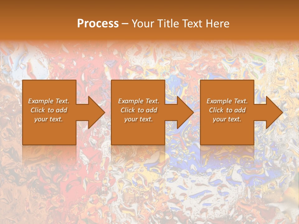 Beauty Transparent Liquid PowerPoint Template