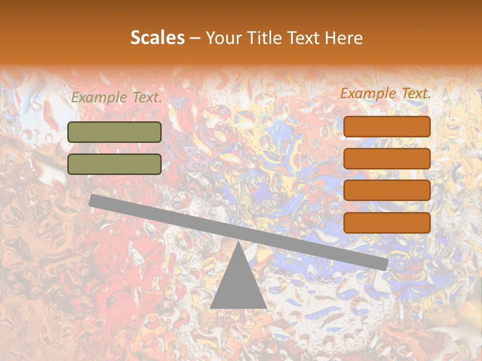 Beauty Transparent Liquid PowerPoint Template