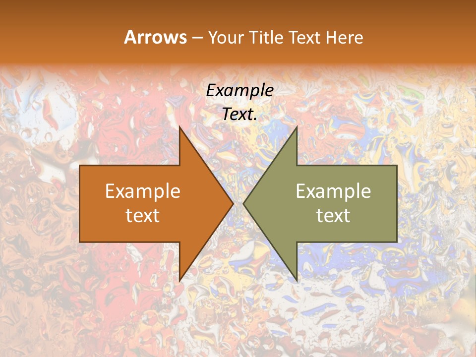 Beauty Transparent Liquid PowerPoint Template