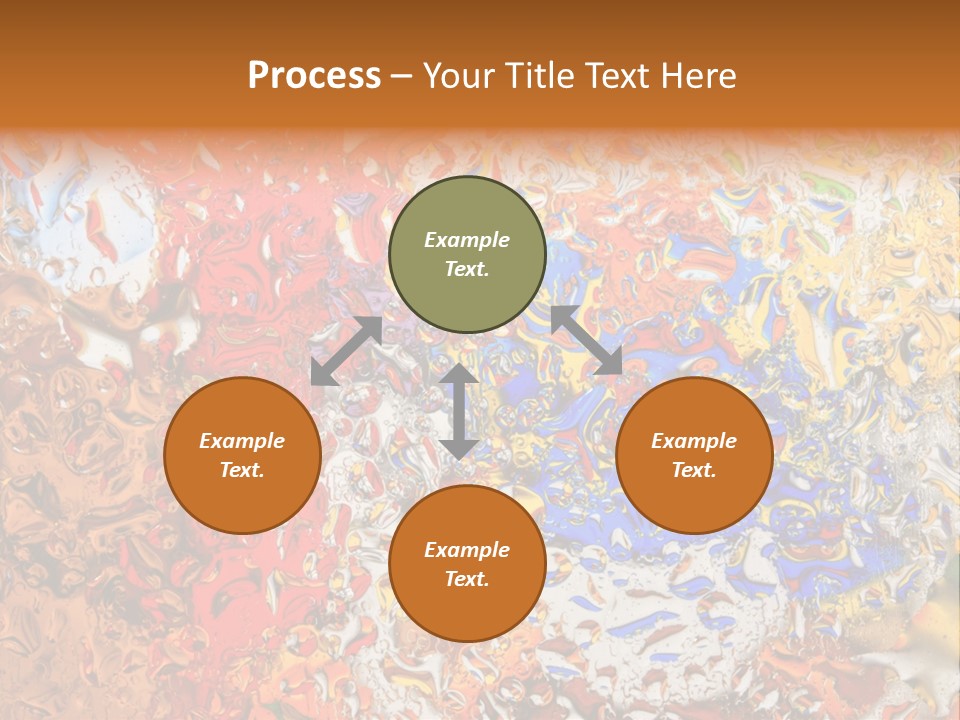 Beauty Transparent Liquid PowerPoint Template