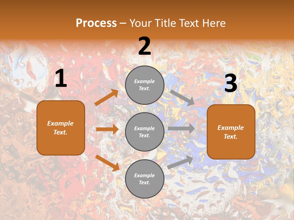 Beauty Transparent Liquid PowerPoint Template