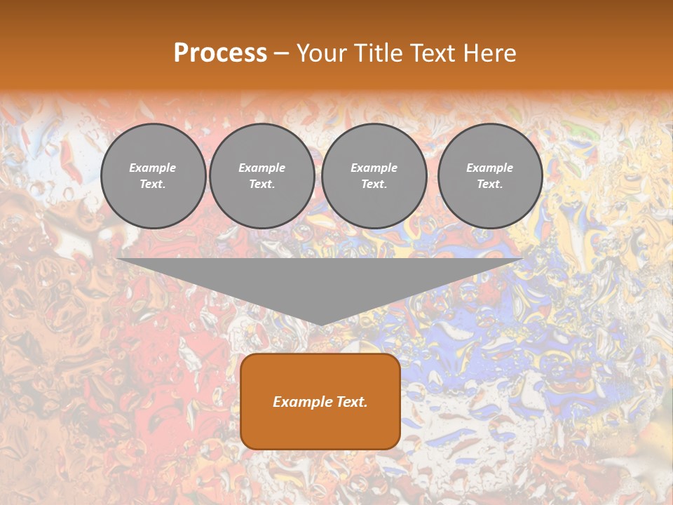 Beauty Transparent Liquid PowerPoint Template