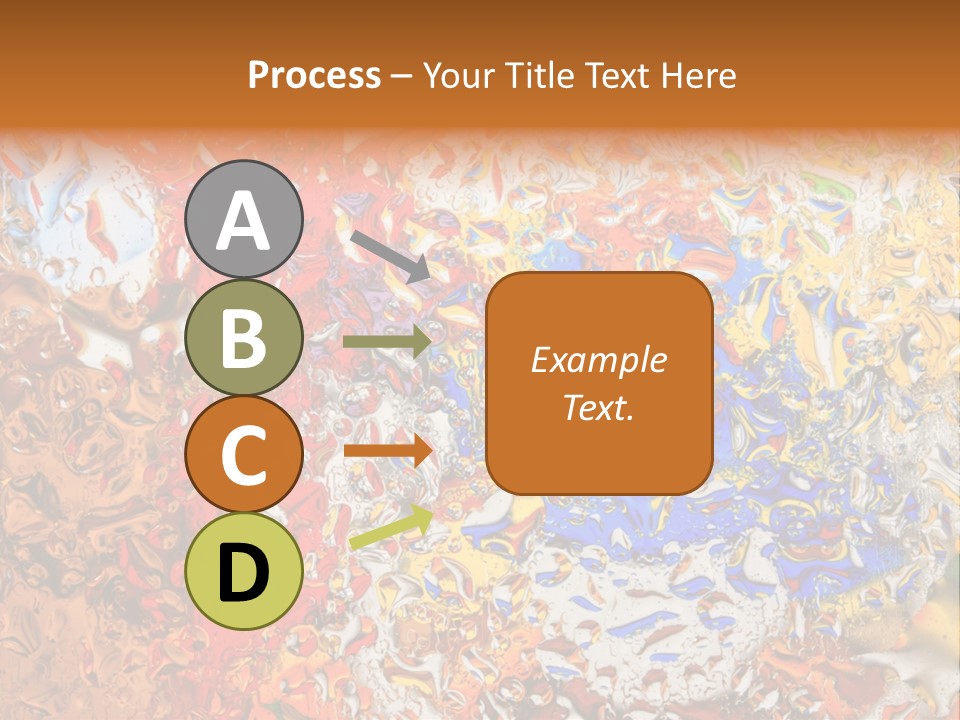 Beauty Transparent Liquid PowerPoint Template