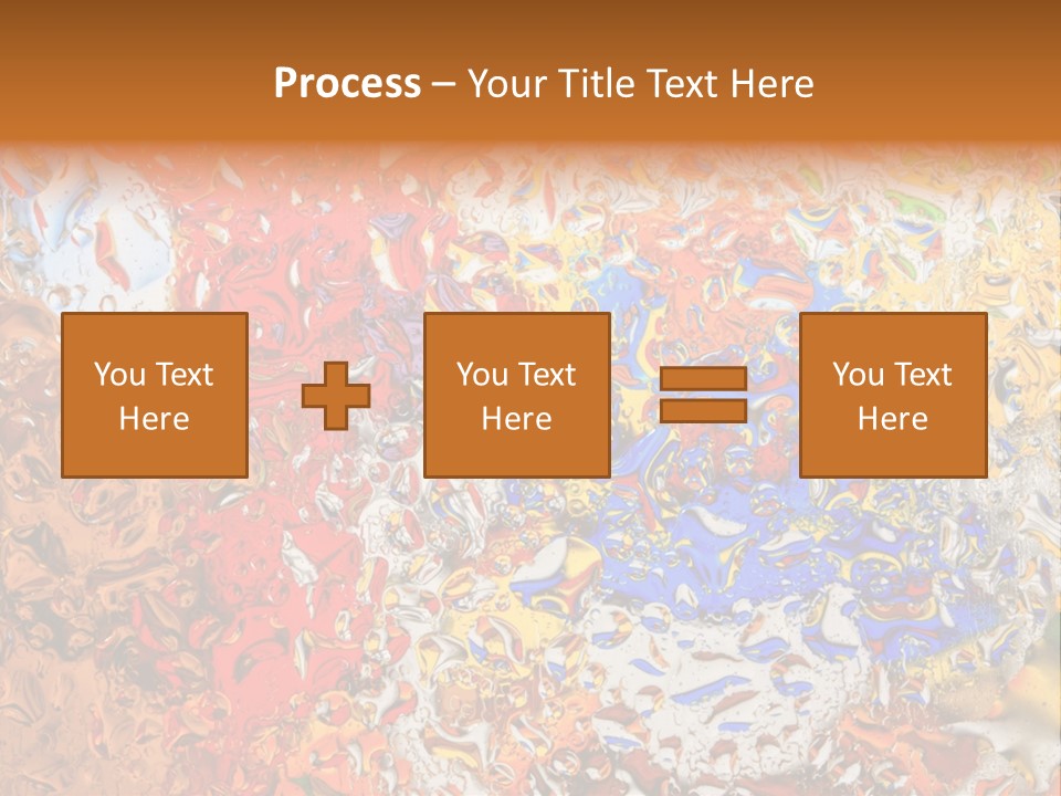 Beauty Transparent Liquid PowerPoint Template