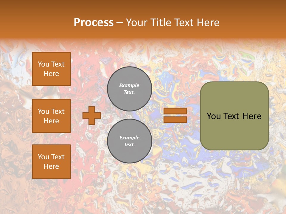 Beauty Transparent Liquid PowerPoint Template