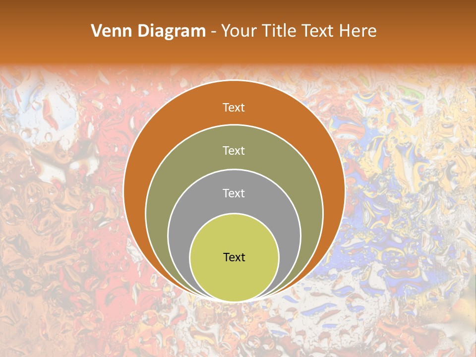 Beauty Transparent Liquid PowerPoint Template