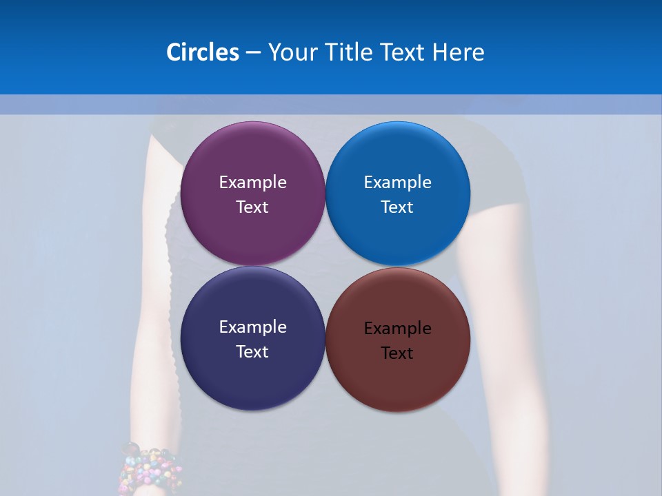 Dress Young Tight PowerPoint Template