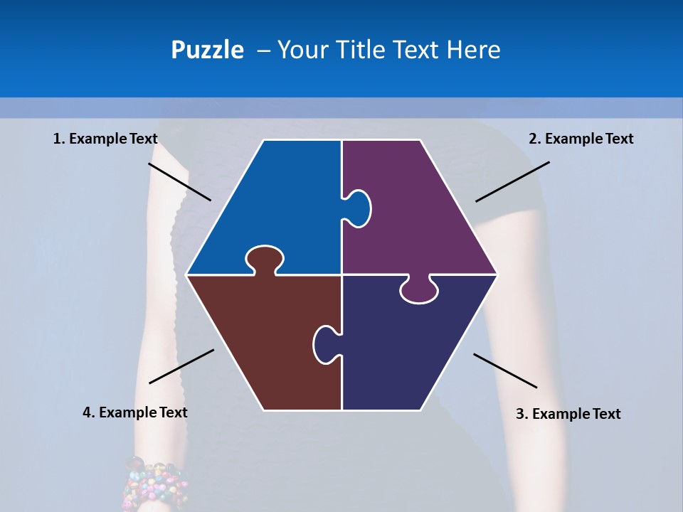 Dress Young Tight PowerPoint Template